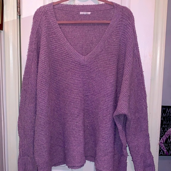 Maurices Sweaters - MAURICES LIGHT PURPLE LILAC SWEATER SIZE 4X